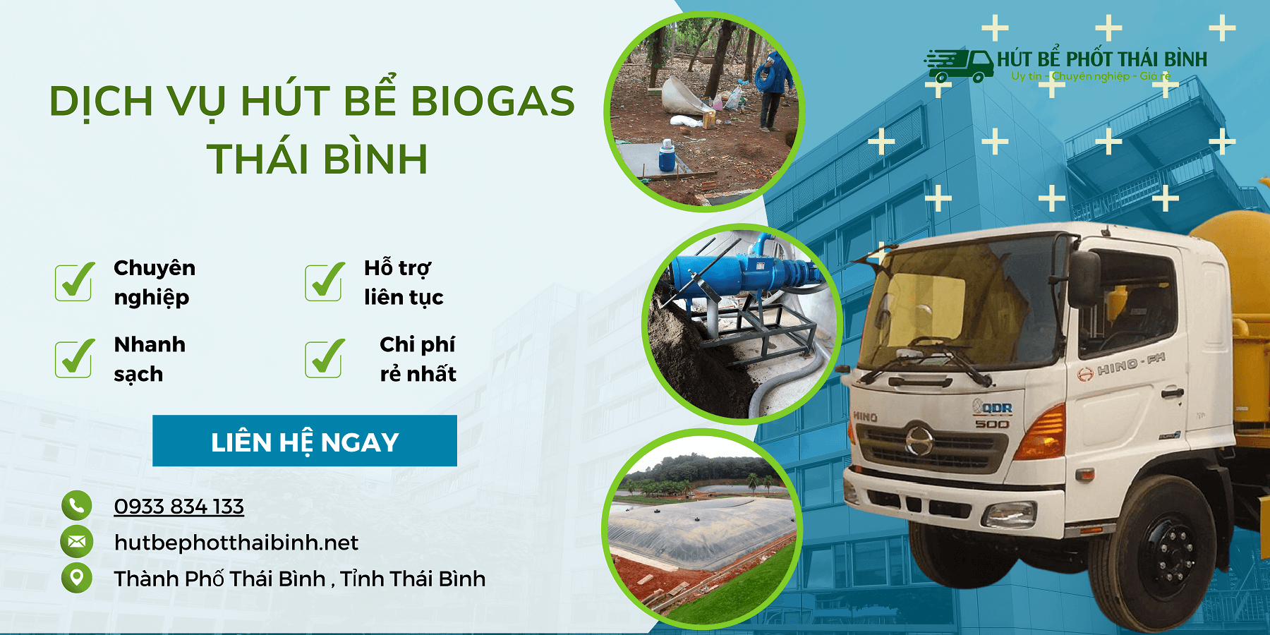 Hút bể biogas Thái Bình dịch vụ uy tín, chuyên nghiệp 24/7 1 Hút bể biogas Thái Bình dịch vụ uy tín, chuyên nghiệp
